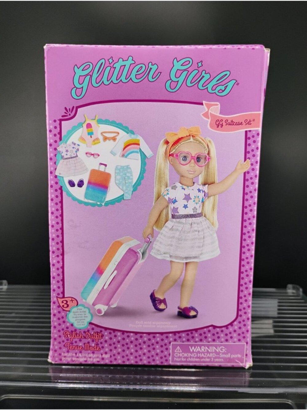 Glitter Girls Doll Accessories GG Suitcase Set For 14" Dolls